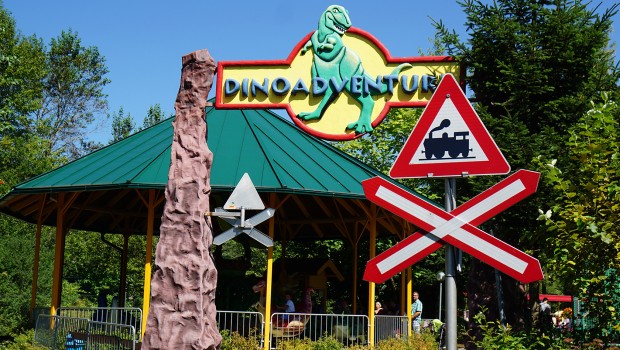 Fantasiana Dino Adventure Bahn Eingang