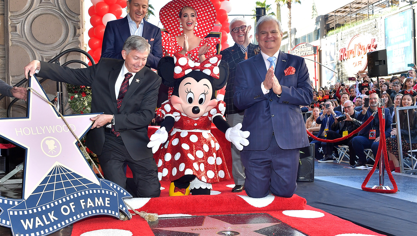 Minnie Mouse erhält Stern auf Hollywood Walk of Fame