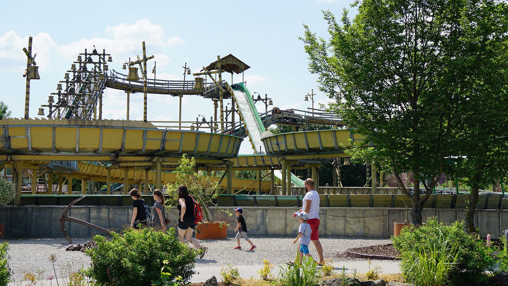 Skyline Park Pirateninsel-Wildwasserbahn