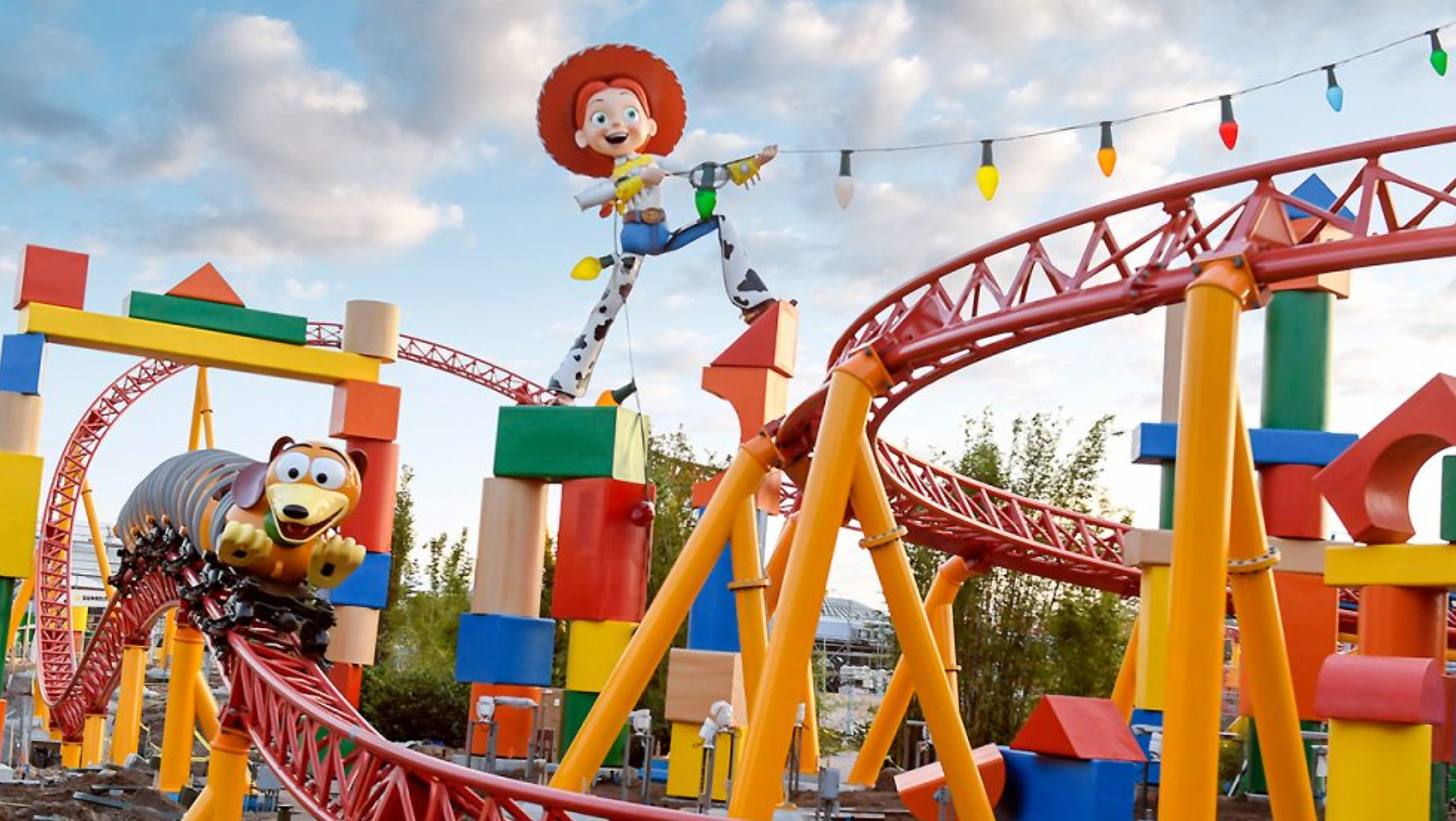 Toys Story Land  Disney’s Hollywood Studios Slinky Dog Testfahrt