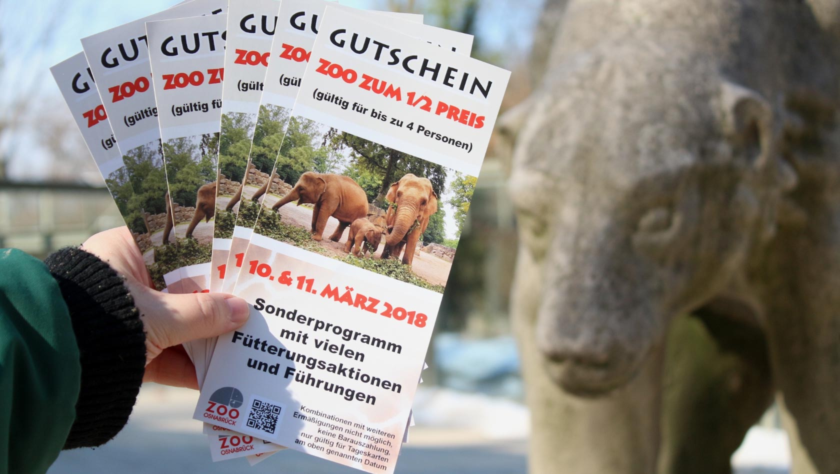 Zoo Osnabrück zum halben Preis 2018