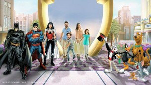 Warner Bros. Movie World Abu Dhabi Artwork