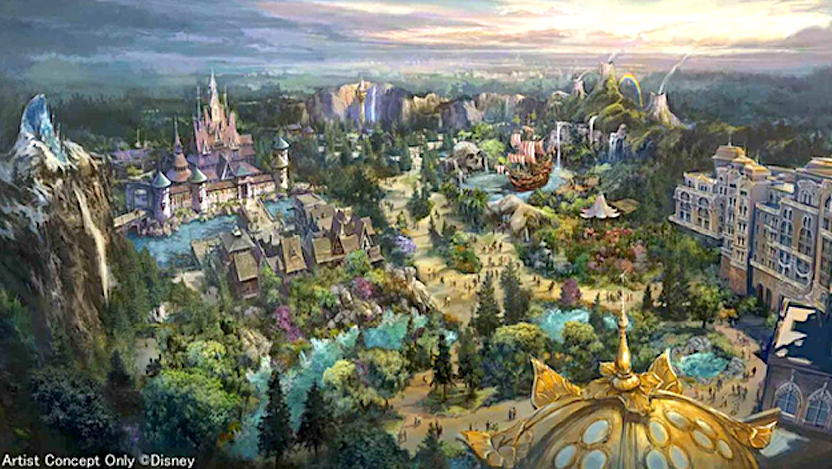 Tokyo DisneySea Erweiterung 2020 Plan