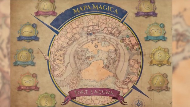 Toverland Port Laguna Mapa Magica