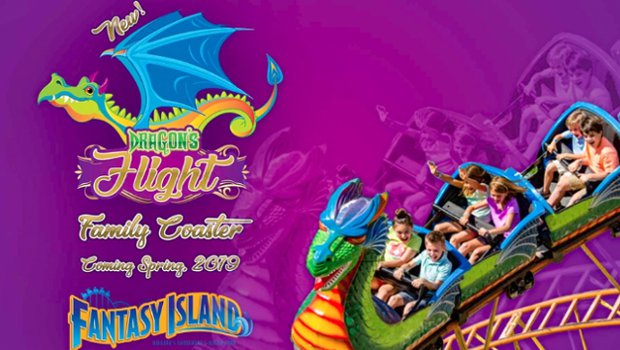 Dragon's Flight Fantasy Island neu 2019