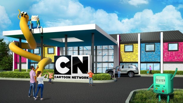 Dutch Wonderland Cartoon Network Hotel Artwork