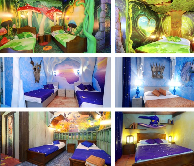 Gardaland Magic Hotel Zimmer Rendering