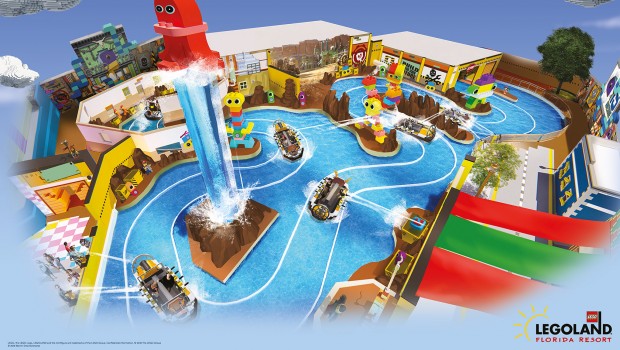LEGO Movie World LEGOLAND Florida Splash-Battle