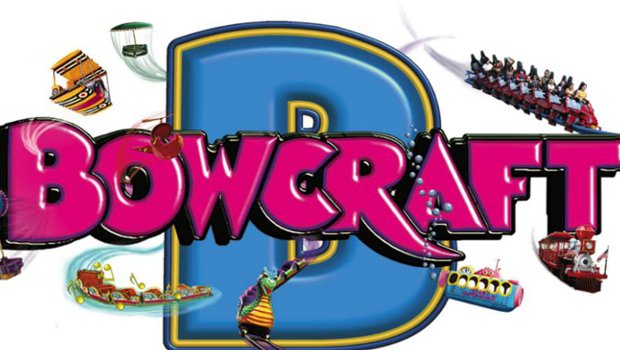 Bowcraft Amusement Park Logo