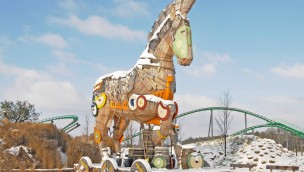 Toverland Winter Trojanisches Pferd