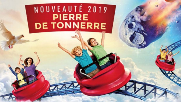 Parc du Petit Prince 2019 Neuheit Achterbahn Spinning Coaster Artwork