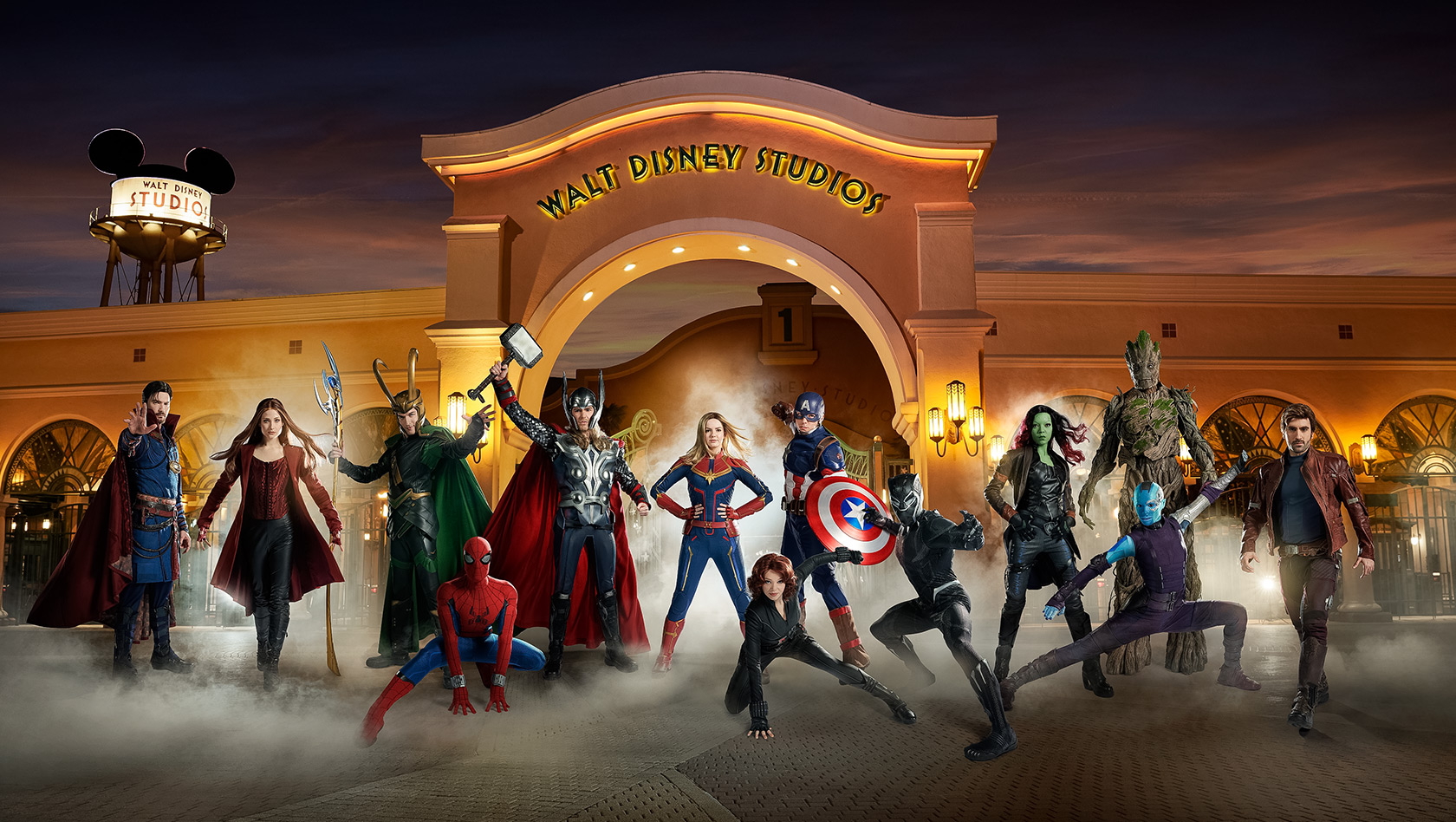 Disneyland Paris Marvel Superhelden Walt Disney Studios Park