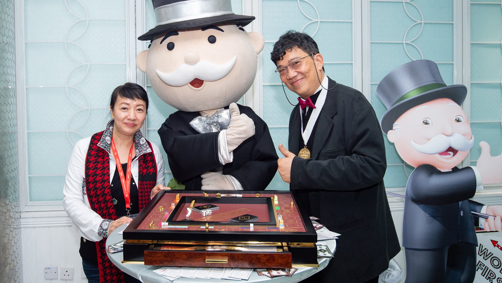 Monopoly Dreams Pressekonferenz in Hongkong