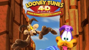 Movie Park Looney Tunes 4D Starring Road Runner and Wile E Coyote