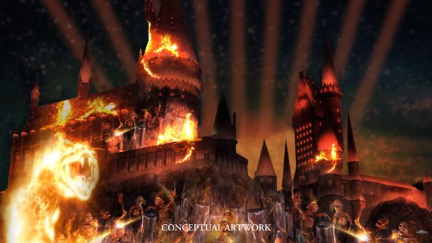 Universal Studios Hollywood Dark Arts at Hogwarts Show