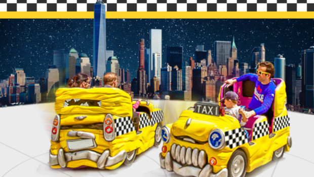 Kingoland Crazy Taxis Artwork