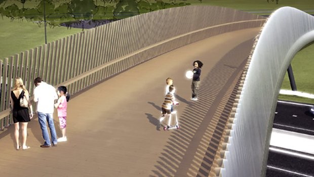 Drievliet neuer Parkplatz und Brücke 2019 (Rotterdamsebaan)