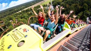 Holiday Park Achterbahn Expedition GeForce