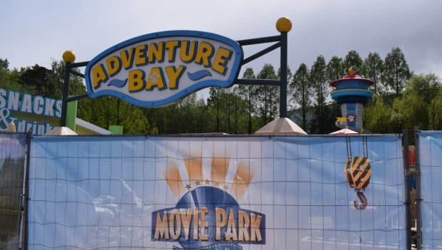 Movie Park Germany Adventure Bay neu 2019 Baustelle