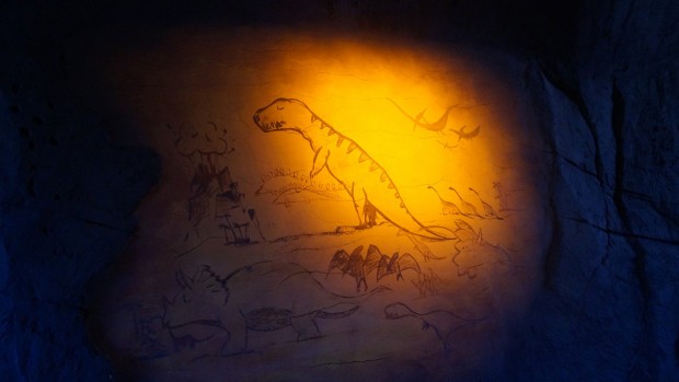 Plopsaland De Panne Dino Splash Wand Dekoration