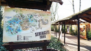 Serengeti-Park Parkplan EIngang