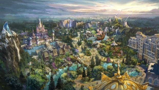 Tokyo DisneySea Fantasy Springs neu 2022 Artwork