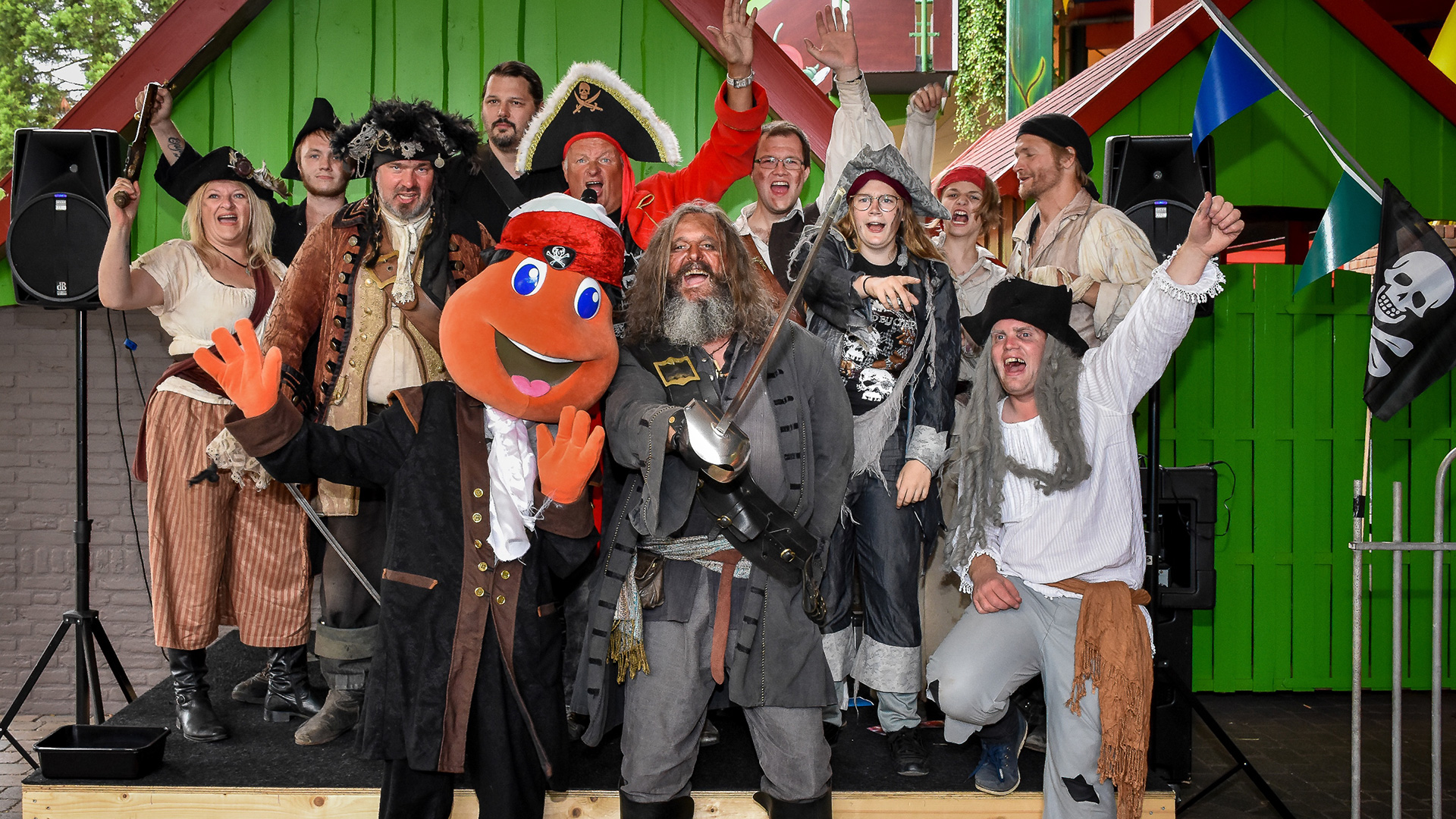 Kernie's Familienpark Piratentag Pirates Action Theater