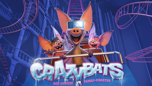Phantasialand Crazy Bats Virtual Reality neu 2019
