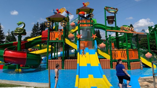 Churpfalzpark Loifling neuer Wasserspielplatz 2019