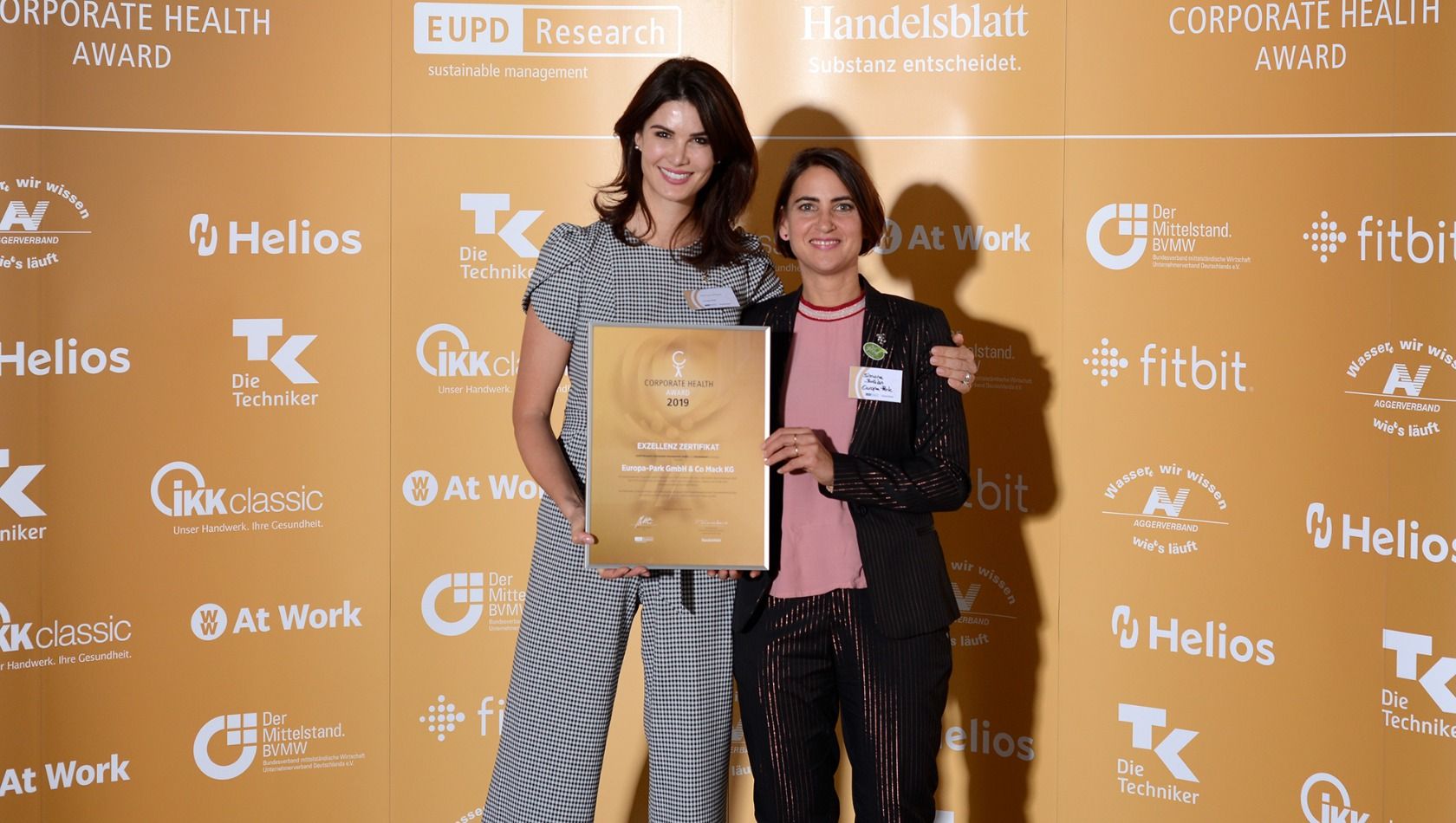 Europa-Park Award betriebliches Gesundheitsmanagement
