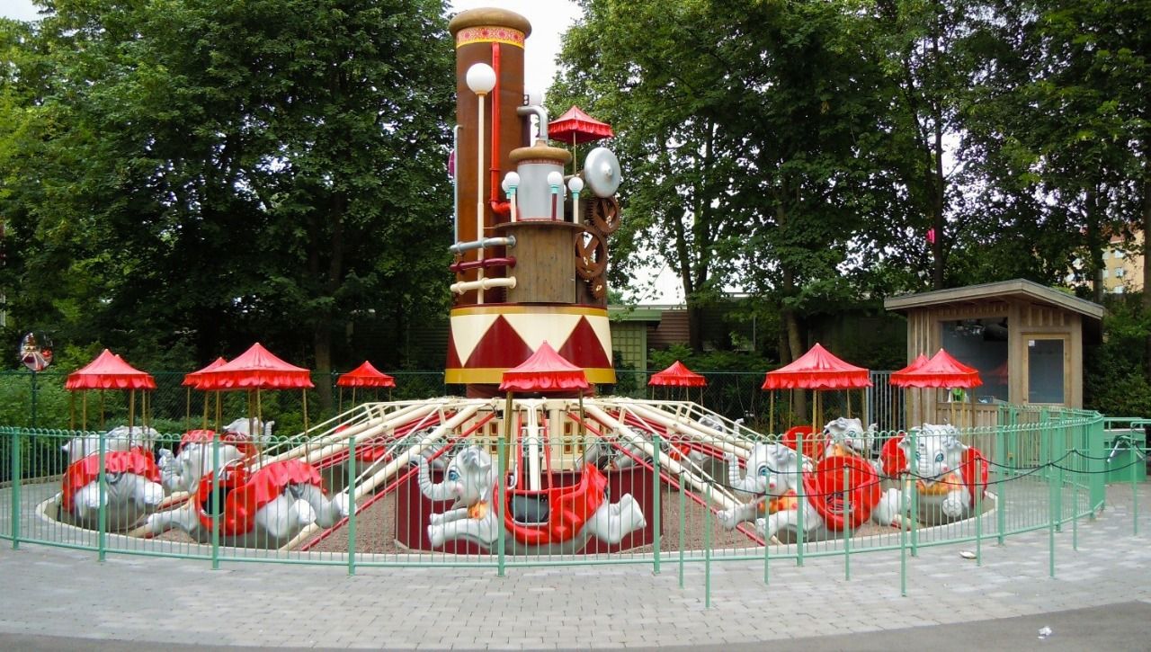 Funland Amusement Park Flying Elephants 2020