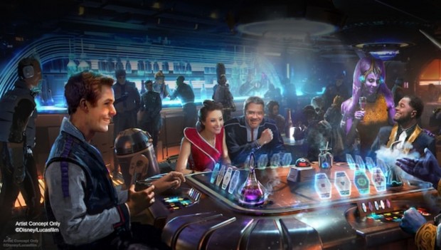Star Wars Galactic Starcruiser Bar
