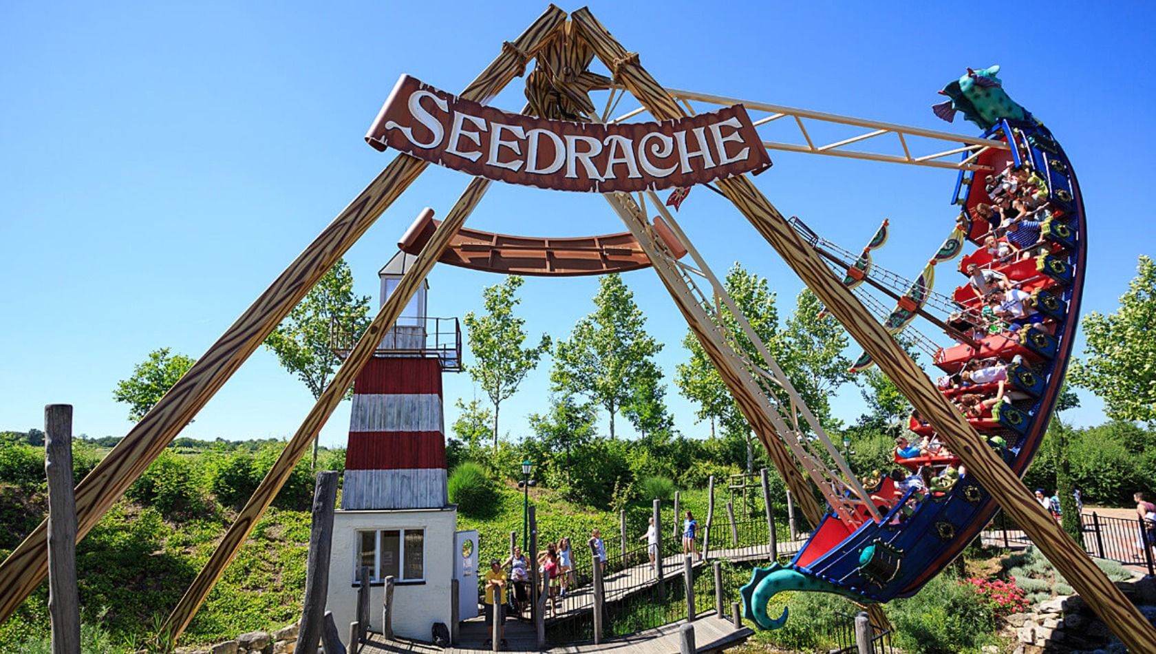 Familypark Neusiedlersee Schiffschaukel Seedrache