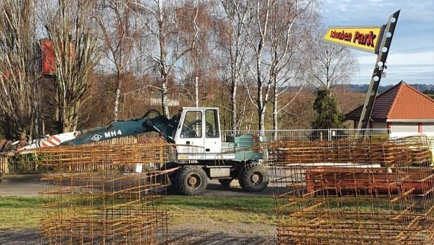 Schwaben-Park Hummel Brummel neu 2020 Baustelle