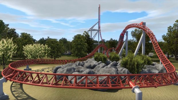 Parc Astérix Multi Launch Coaster 2023 Rendering