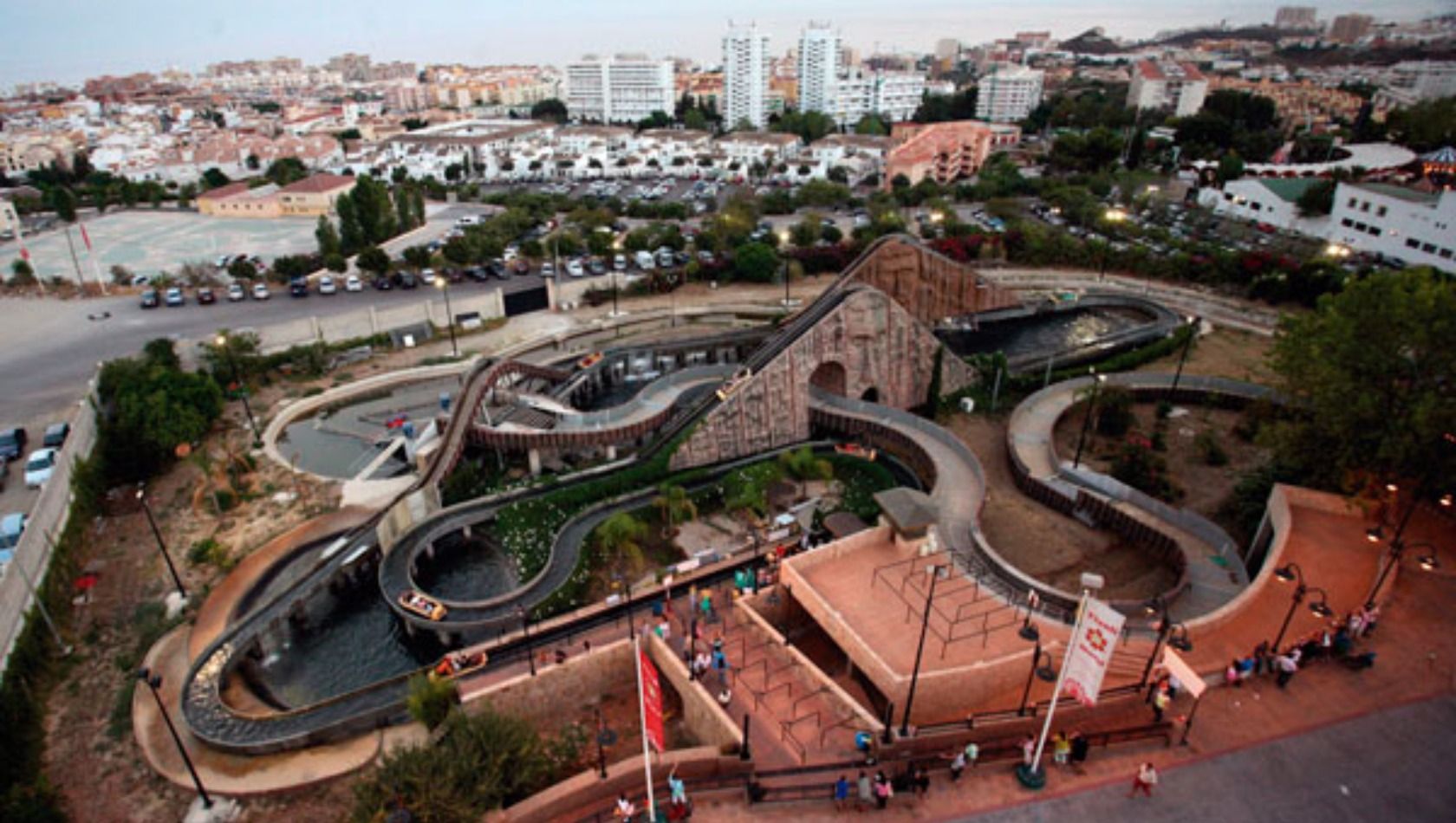 Tivoli World Spanien Wildwasserbahn