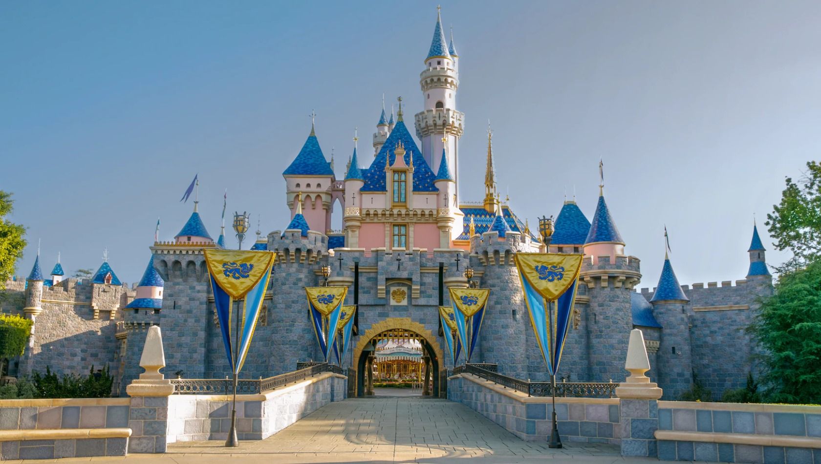 Disneyland California Fantasyland Castle