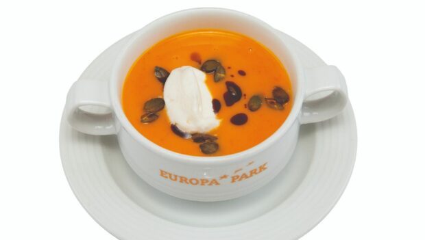 Europa-Park Halloween Kürbis Suppe