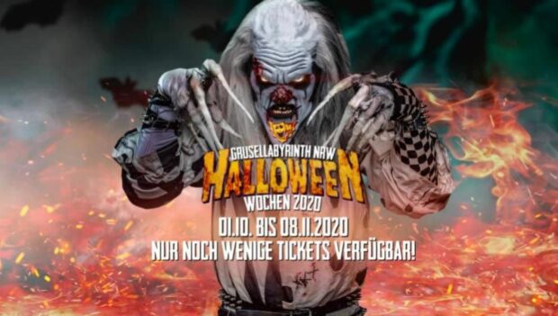 Erlebniswelt Grusellabyrinth NRW Halloweenwochen 2020
