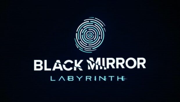 Thorpe Park Black Mirror Labyrinth Logo