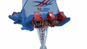 S&S - Sansei Technologies Spin Shot Tower