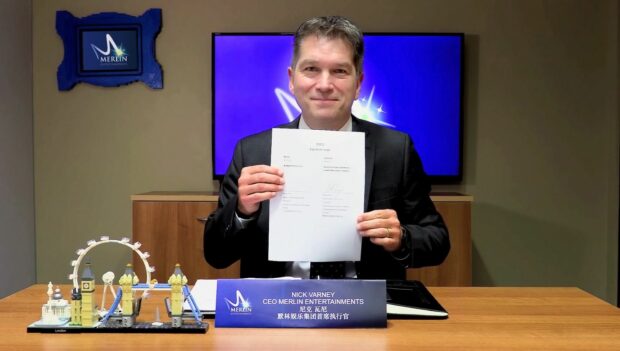 Nick Varney Merlin Entertainments CEO LEGOLAND Shanghai Signature