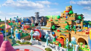 Universal Studios Japan Super Nintendo World Panorama