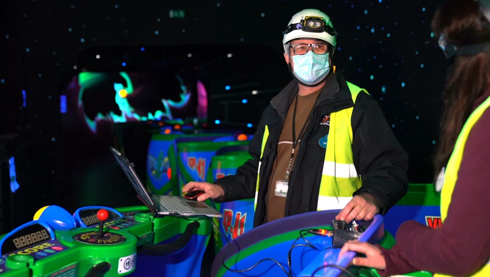 Disneyland Paris Buzz Lightyear Laser Blast Renovierung