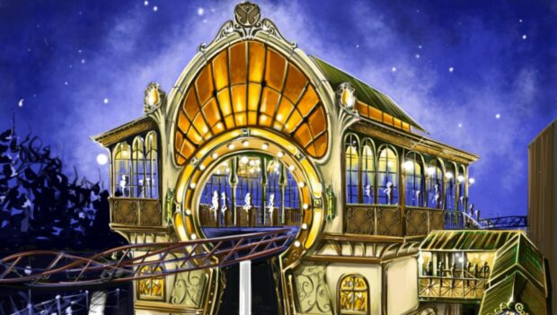 Plopsaland De Panne The Ride To Happiness Artwork Station 1