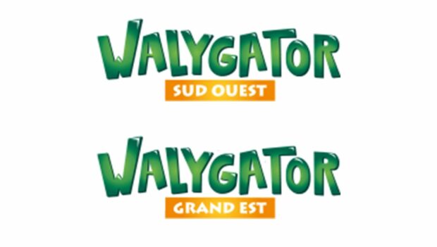 Walygator Sud Ouest Grand Est neue Logos