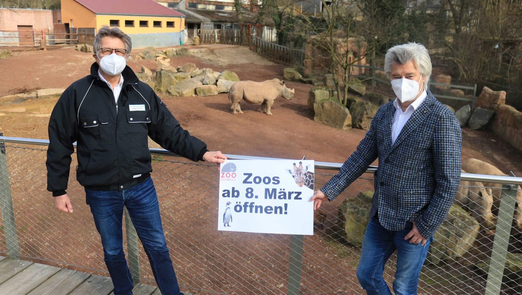 Niedersachsen Zoos Corona Öffnung März 2021