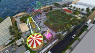 Neuer Freizeitpark in El Salvador 2021 Rendering
