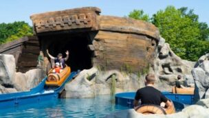 Hansa-Park Awildas Abenteuerfahrt Eröffnung Drop