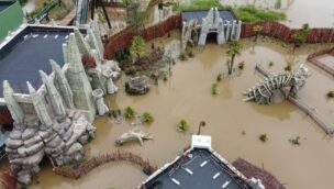Walibi Belgium Hochwasser 2021 Kondaa
